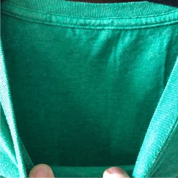 Campground green short sleeve graphic tee in size M - Picture 4 of 6